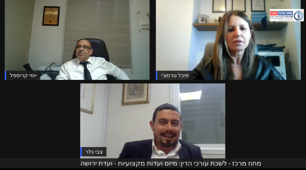 מיזם ועדות מקצועיות ועדת ירושה
